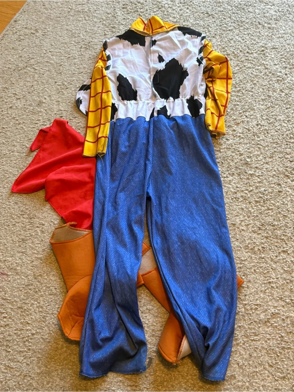 Disney Woody Costume Halloween 3T 4T World Land Cruise Toy Story Cowboy